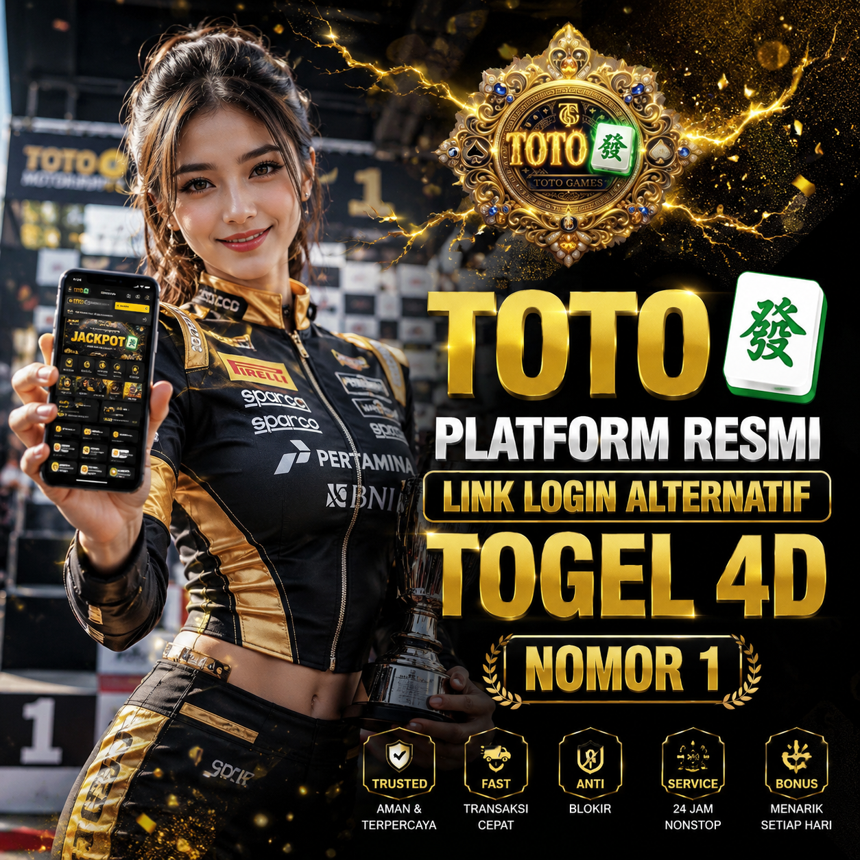 TOTO 🀅 Platform Resmi Link Login Alternatif Togel 4D Nomor 1